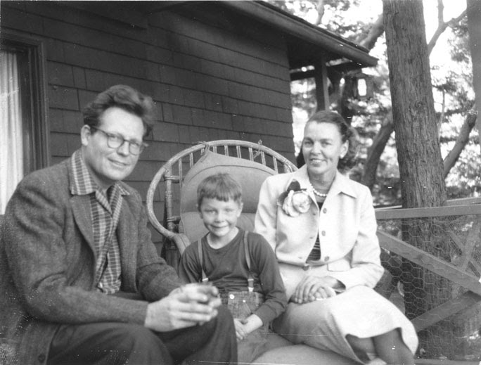 Roy, his father Don and his mother Lydia.
